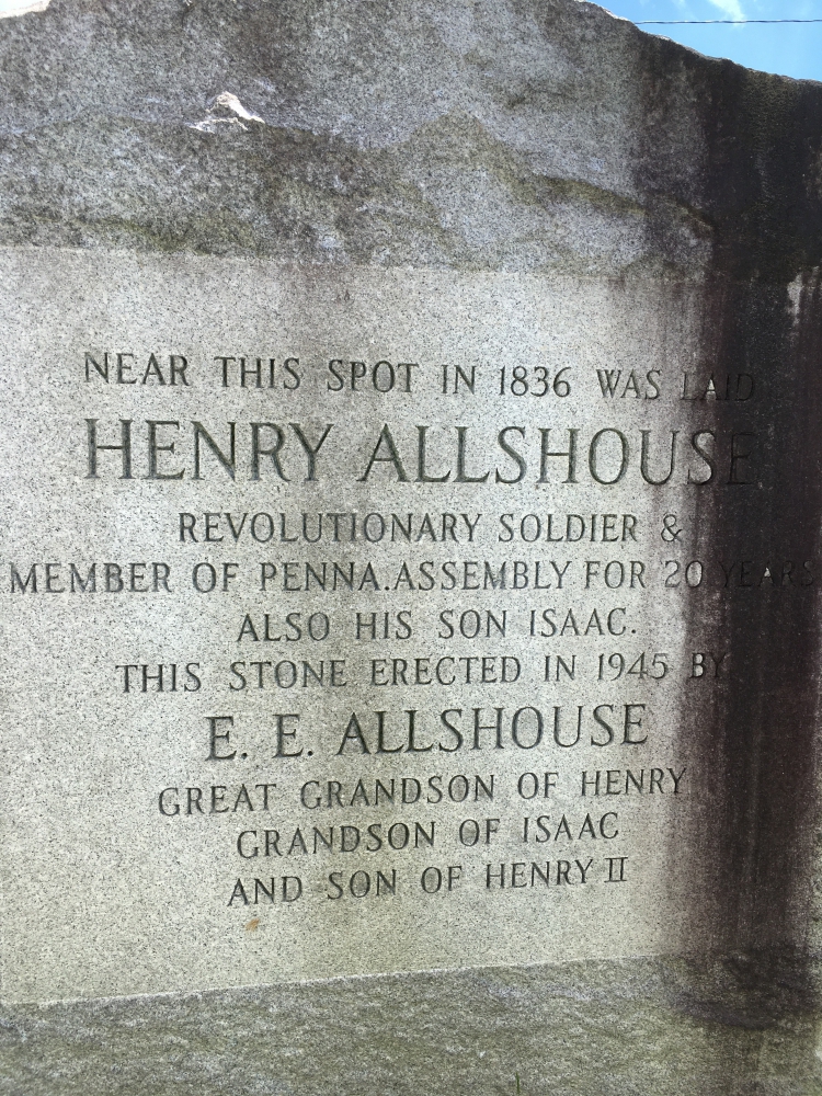 Henry Allshouse Memorial