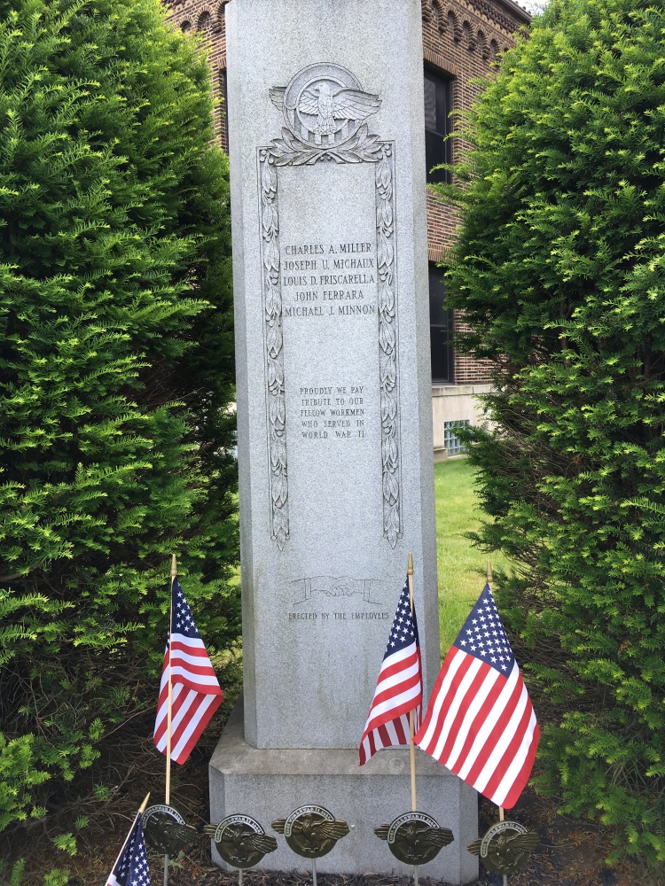 American Saint Gobain Employees World War II Memorial