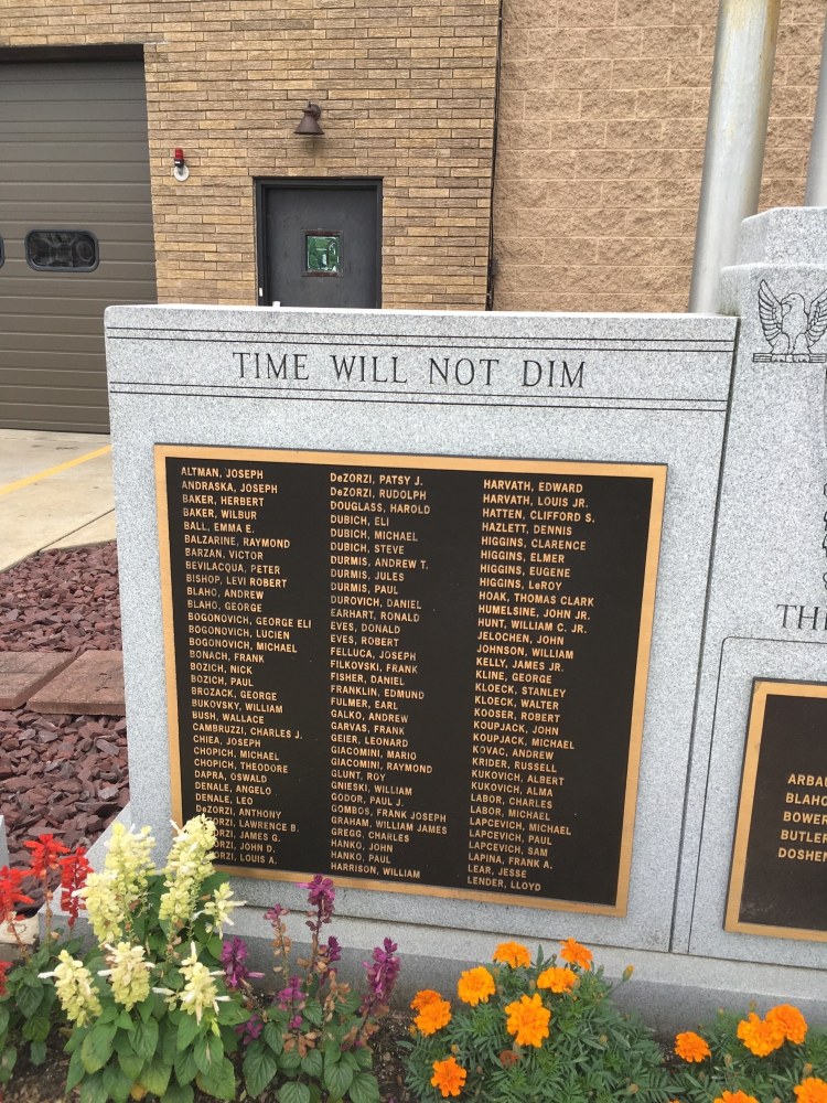 Westmoreland City Honor Roll &amp; Veterans Memorial 