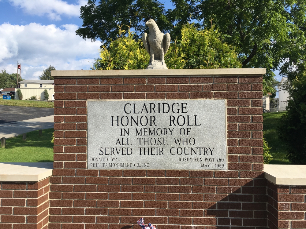Claridge Honor Roll