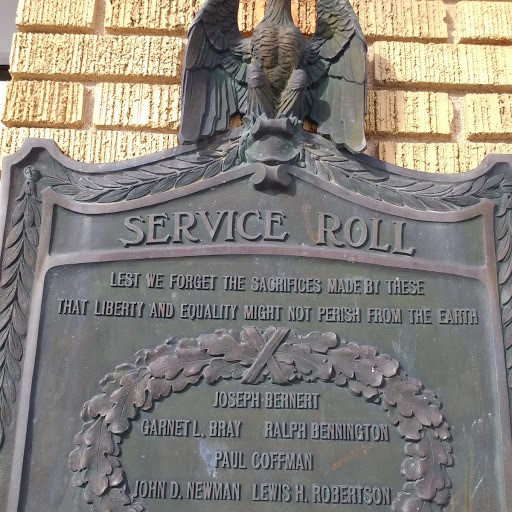 World War I Service Roll