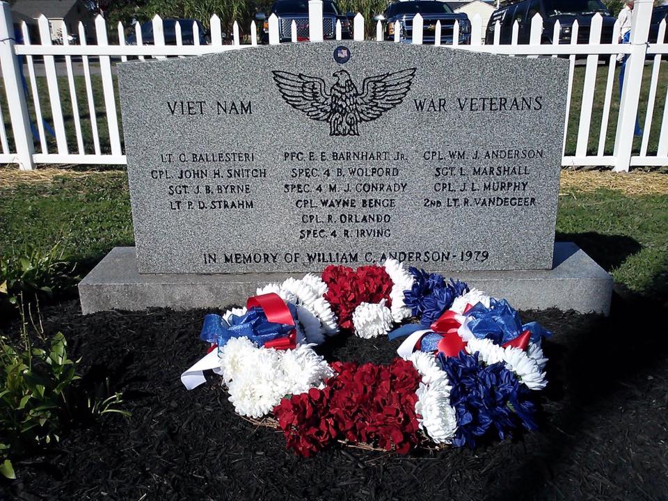 Vietnam Memorial In Memory of William C. Anderson