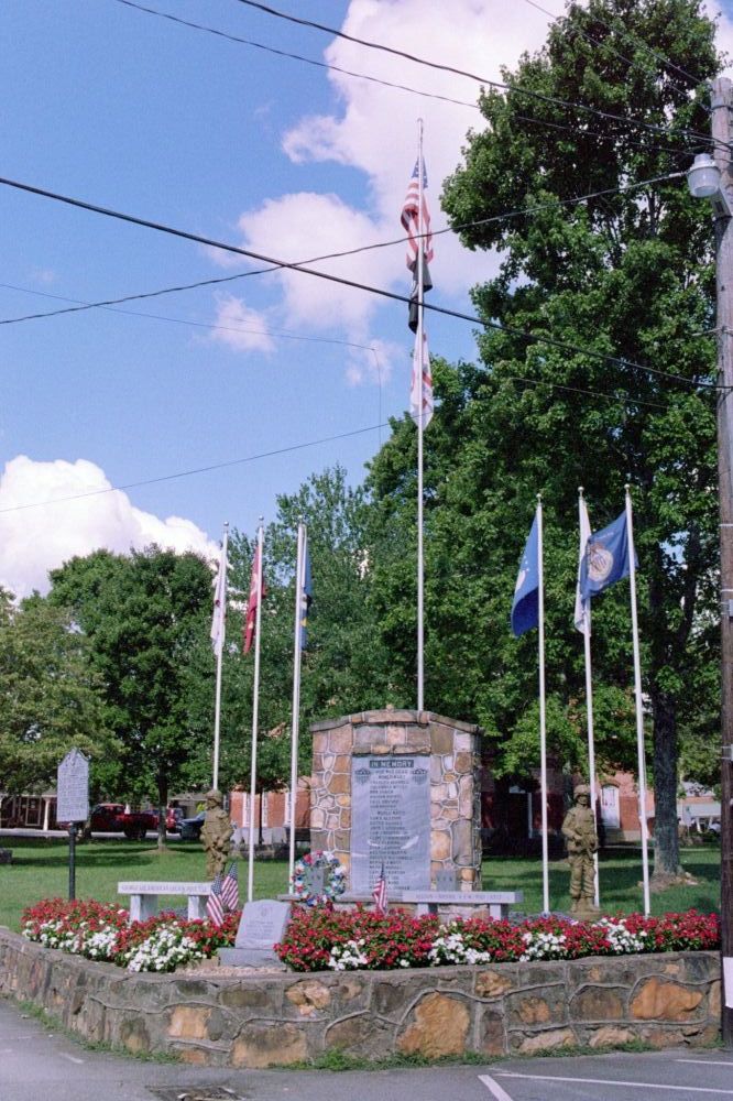 Veterans War Memorial, Hayesville, North Carolina