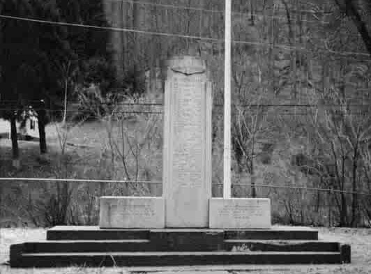 In Memorial to Soldiers Killed in Premier, West Virginia July 1, 1942 Plane Crash