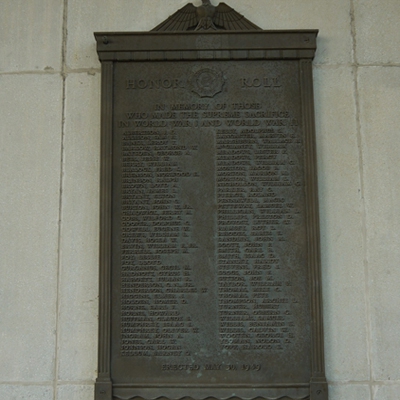 Onslow County World War I and World War II Memorial, Jacksonville