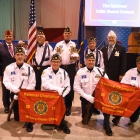 American Legion Newport Harbor Post 291 from Newport Beach, Calif., wins first in both the military open class and advancing and retiring the colors, and will serve another year as the National Commander's color guard. Photo by Lucas Carter/The American Legion.