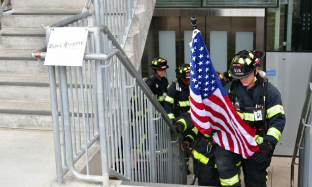 NE Post 630 assists with Blue Ash Fire’s annual 9/11 Memorial Stair Climb