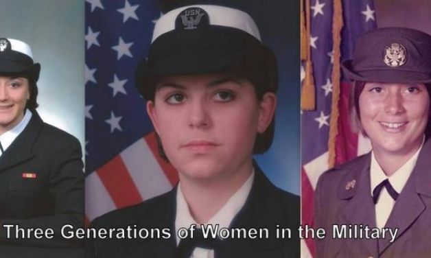 Three generations of female veterans