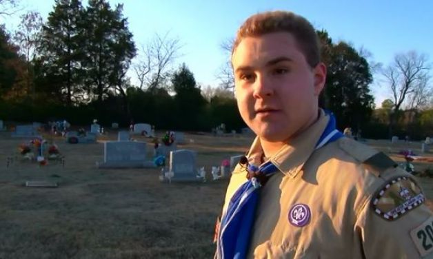 Eagle Scout identifies all veterans' gravesites within his community
