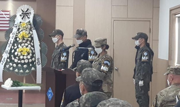 Post 38 commander attends CPL Jang Myong-ki Memorial Ceremony at Camp Bonifas, South Korea