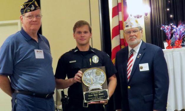 Post 19 nominee is Department Law Enforcement Officer of the Year