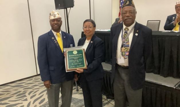 Dartez-Williams honored as Department Citizen of the Year