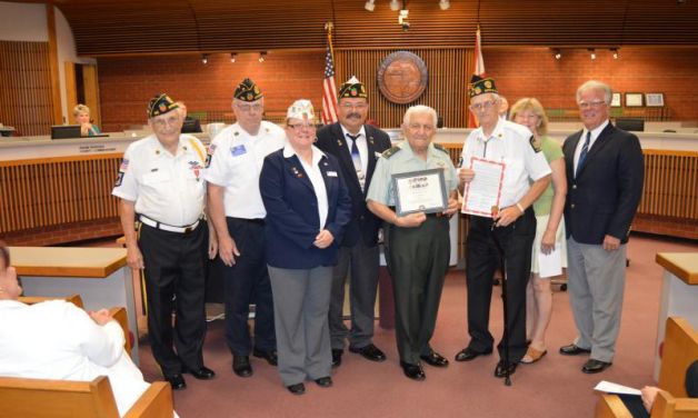Chaplain Charlie Haig receives "Legion of Honor" award 