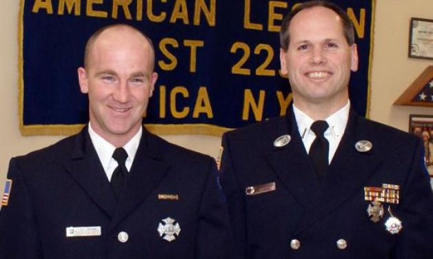 Utica Post 229 Honors Firefighter and EMT of the Year