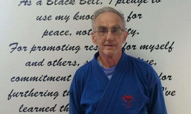 In his 70s, Legionnaire earns black belt, beats cancer third time