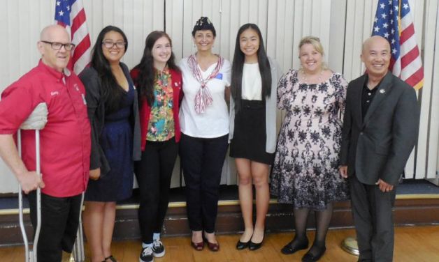 Post 555 Auxiliary sponsors three students for Girls State