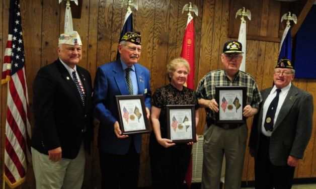 Missouri post honors three 70-year members