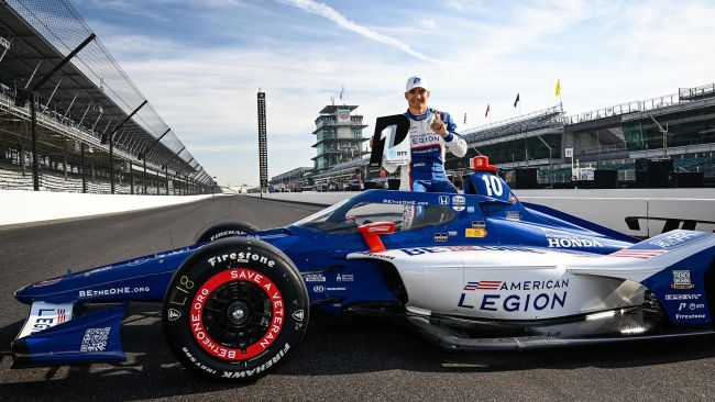 Palou on leading Indy 500 field in No. 10 American Legion Honda: ‘It’s going to be extra special’