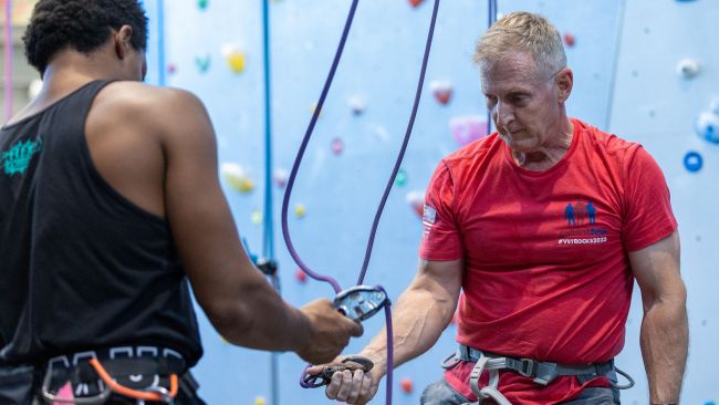 Veterans climbing to Be the One