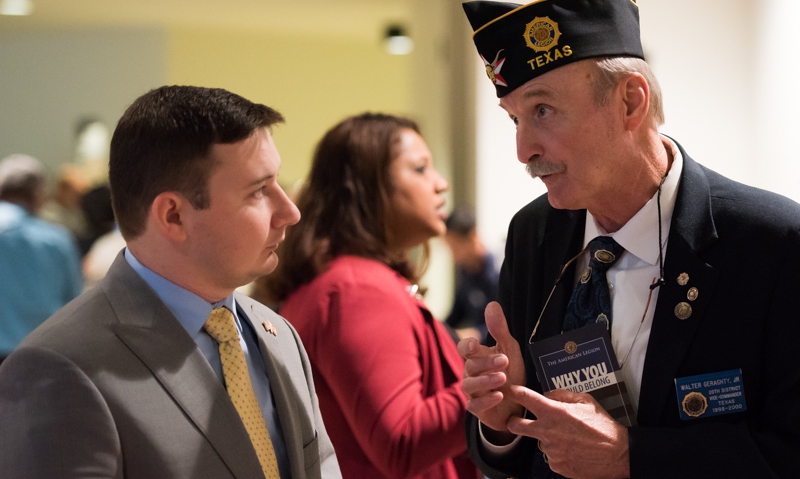 Legion, Chamber put veterans to work