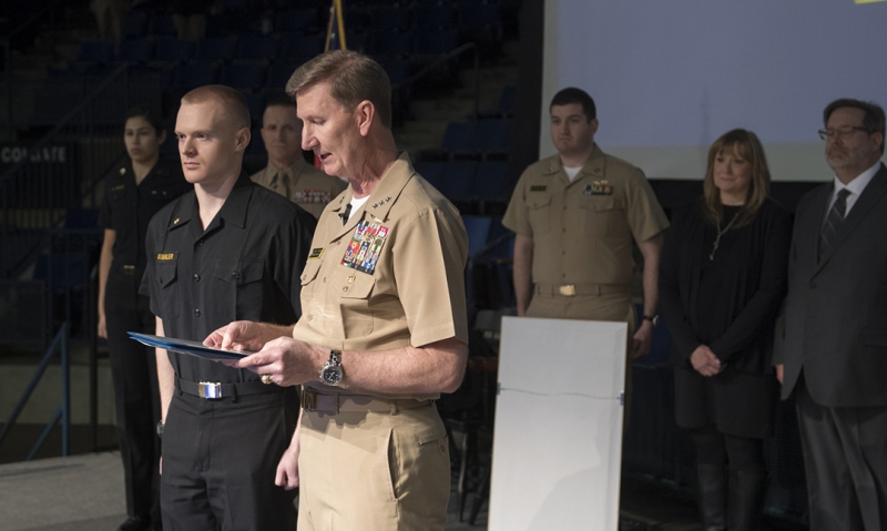 Boys State alum earns Navy's highest non-combat heroism medal