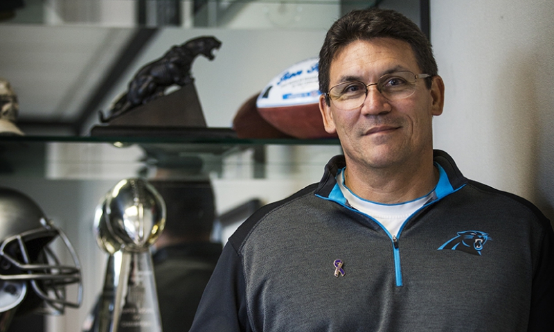 Ron Rivera on the military 'way of life'
