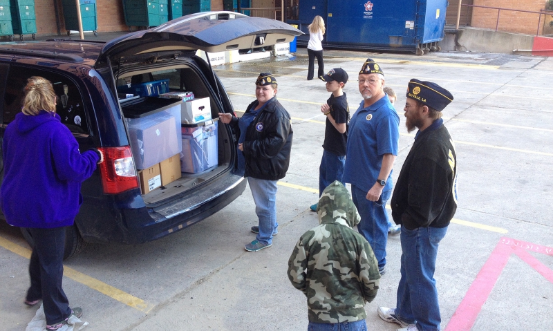 Louisiana veterans receive OCW donations