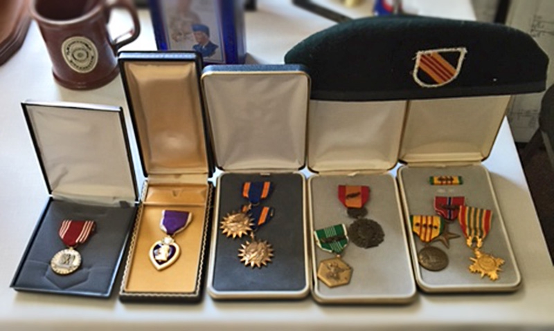 Legion to return medals, beret to veteran’s widow 