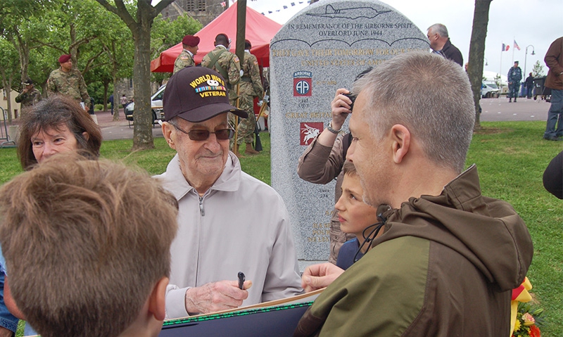 Veterans invade Normandy for 72nd anniversary of D-Day invasion