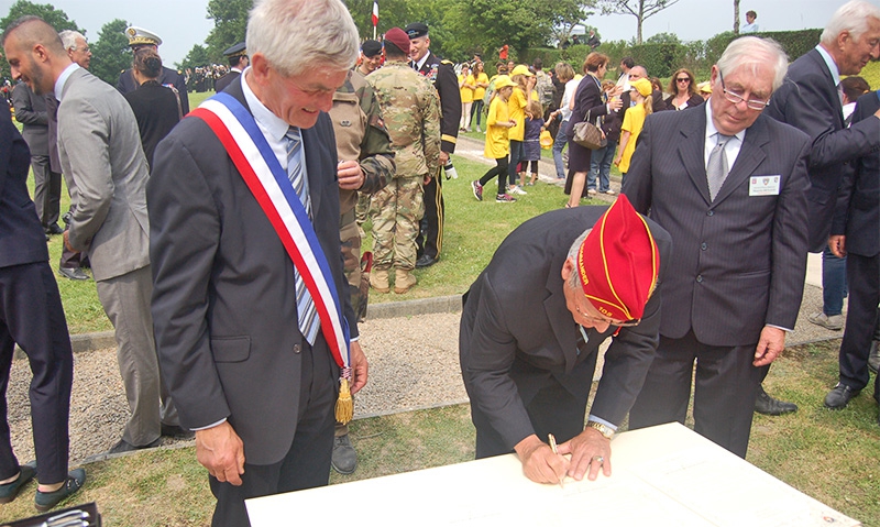 Agreement protects memorial site in Normandy
