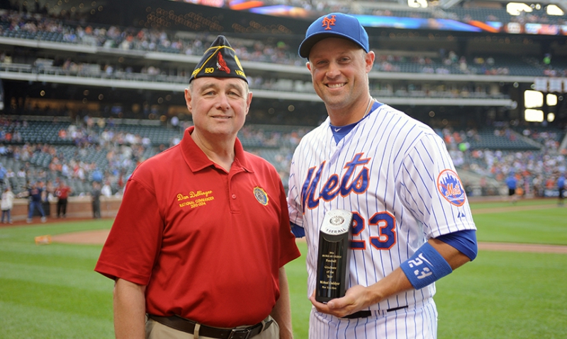 Mets player finally receives his Legion award