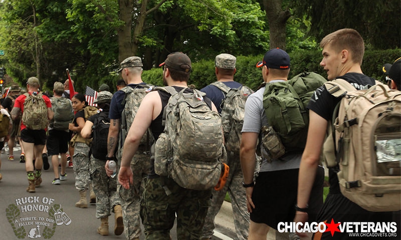 Illinois Legion leadership to support 20-mile veteran march