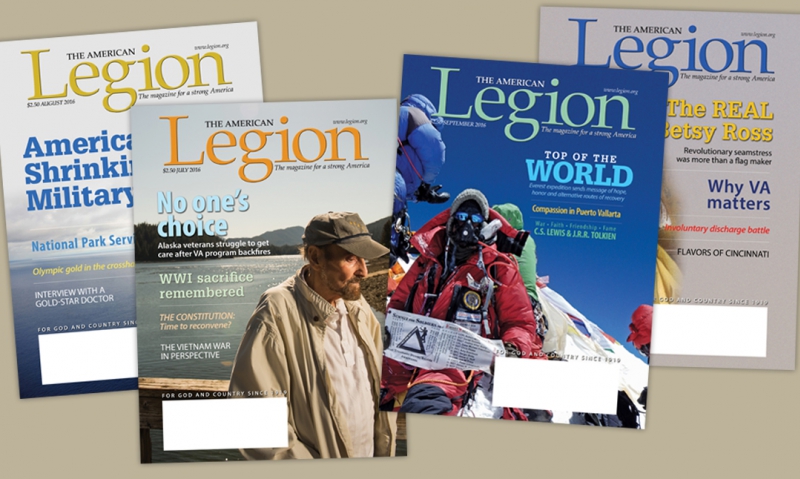 'American Legion Magazine' receives top ranking