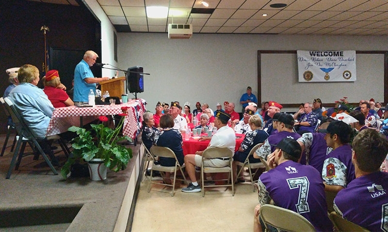 Medal of Honor recipient shares story with ALWS teams