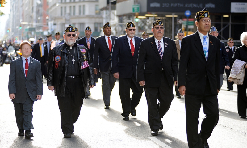 Largest Veterans Day parade goes coast to coast