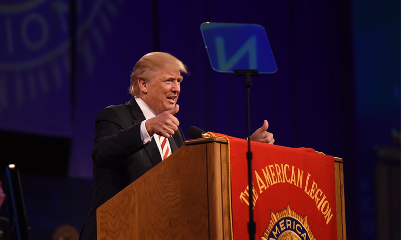 Trump addresses Legion's national convention 