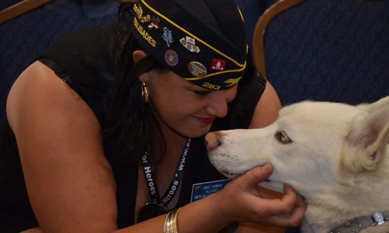 Legionnaire’s charity: A family with a commitment to service dog training 