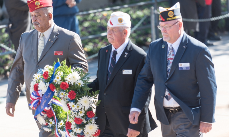 Legionnaires honor veterans in nation's capital