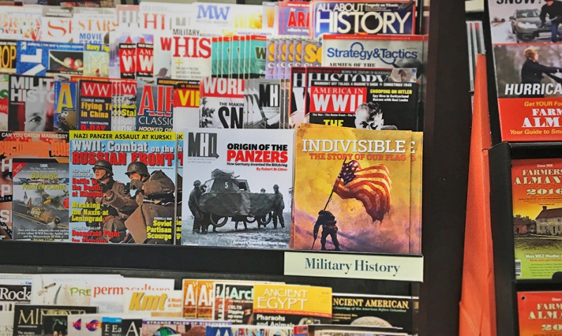 Flag bookazine in-store sales ending in February