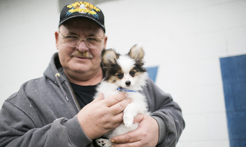 Therapy dog gives veteran ‘a new attitude on life’