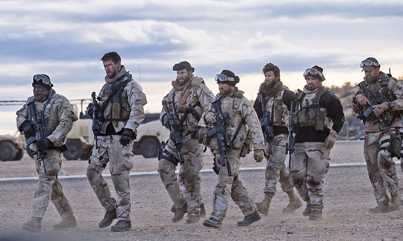 Legion member Rob Riggle in ‘12 Strong’