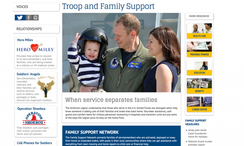 Troop and Family Support Center launches