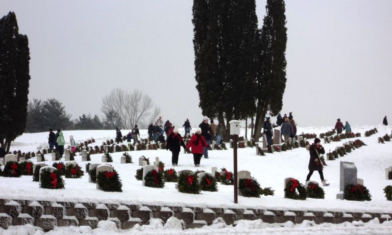 Legion Family steps up to honor, teach during Wreaths Across America