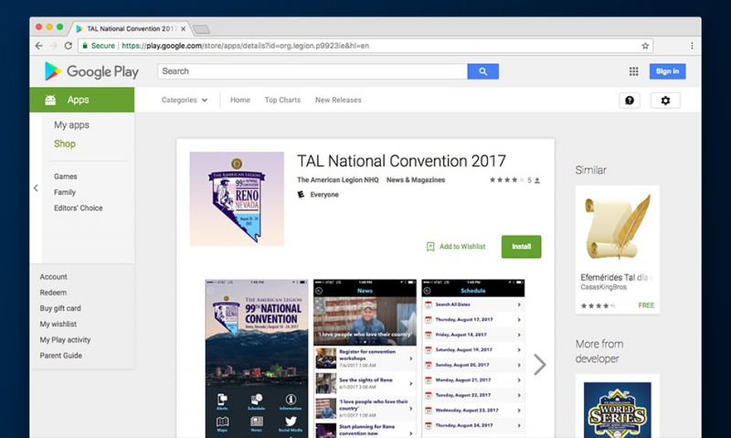 2017 convention mobile app available