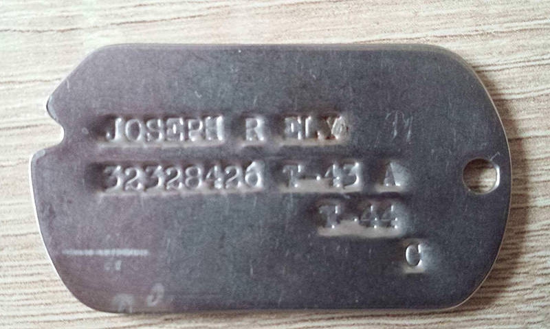 Vietnam veteran looking for family of lost World War II dog tags