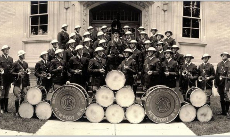Share your post's drum and bugle corps history