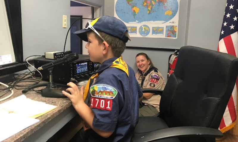 California post ham club helps Scouts connect