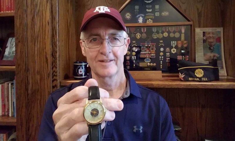 99 cent eBay purchase reunites family, special American Legion watch