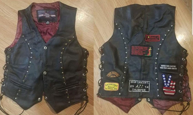 'I know what my vest means to me'