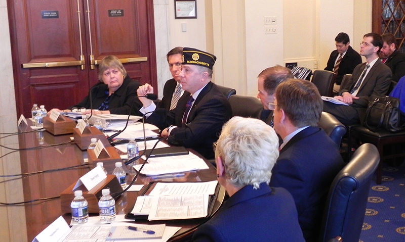 Legion testifies on VA infrastructure, selling of Pershing Hall 